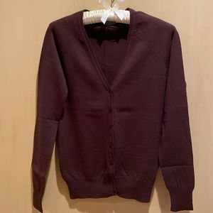 Zara women’s long sleeves cardigan, Size M